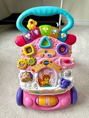 Vtech pink Stroll & Discover Activity Walker - Interactive Baby Toy